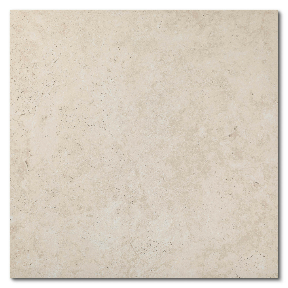 Carrelage effet travertin beige 60x60x2 cm pietra - sol extérieur (vendu par 0,72 m² soit 2 dalles) - ro'ma carrelage