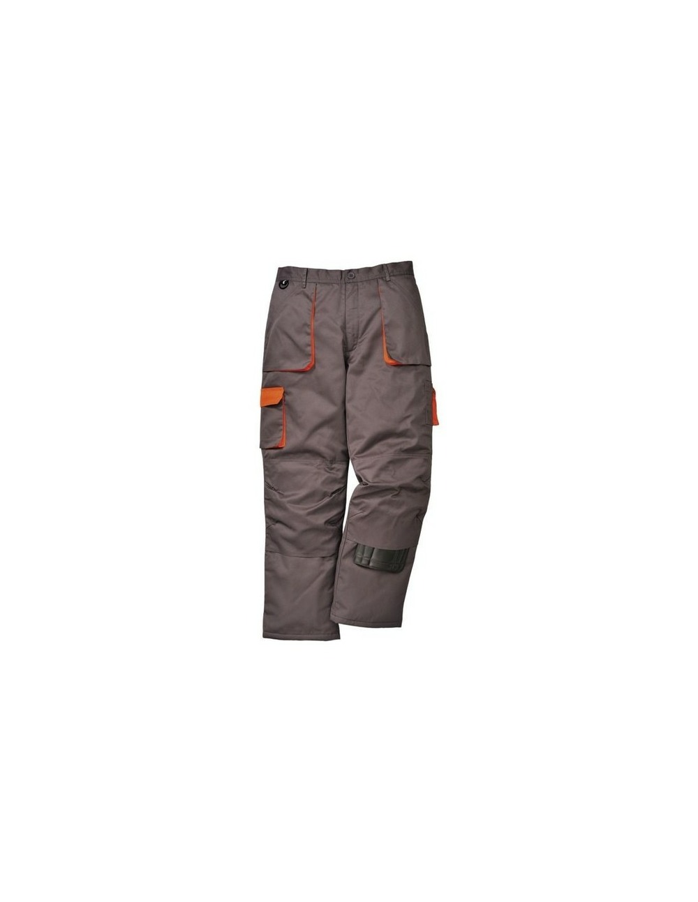 Pantalon portwest texo contrasté matelassé couleur : gris taille l - portwest