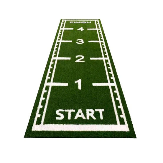 Piste de course gazon synthétique - 5 x 1 mètres - vert