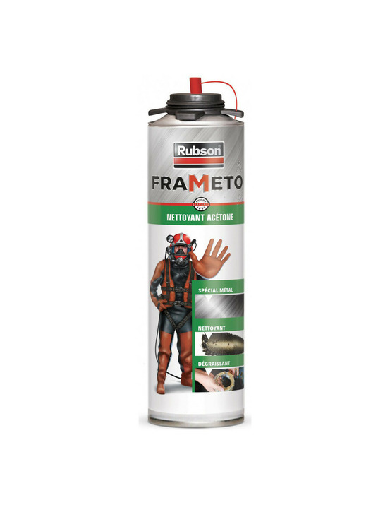 Frameto nettoyant acetone 500ml - rubson
