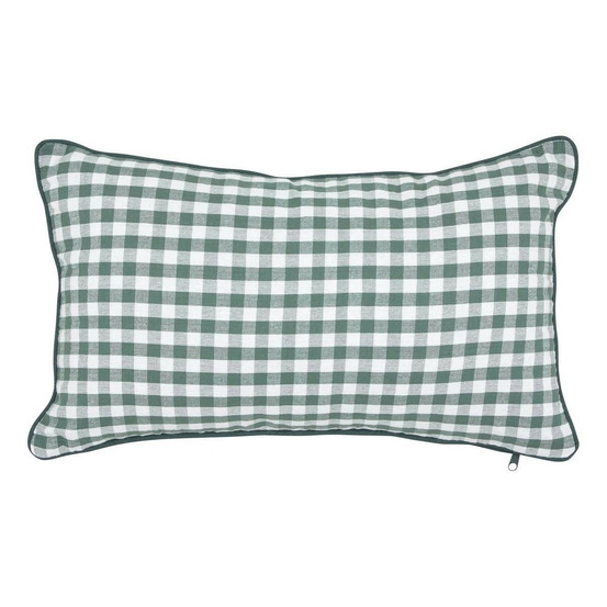 Coussin déco imprimé vichy