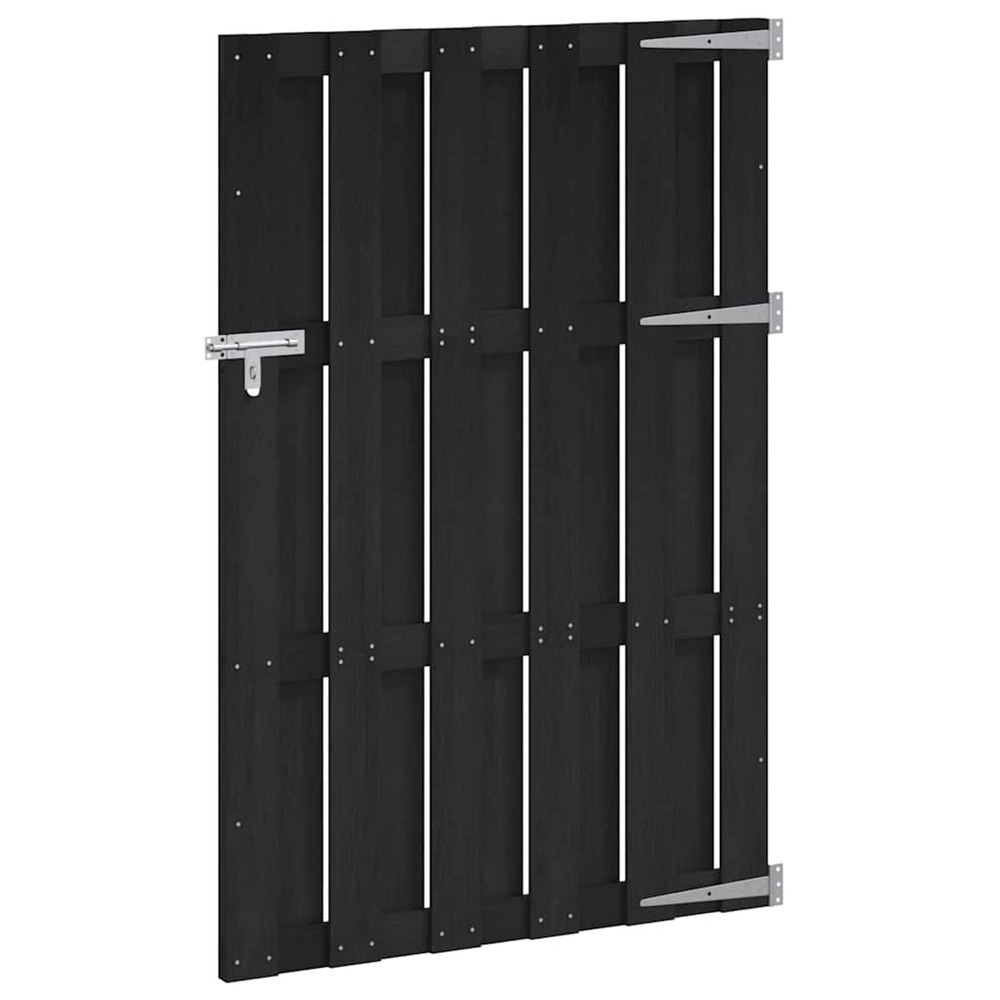 Portillon wpc 100x150 cm gris