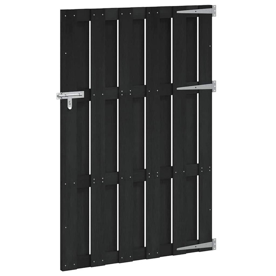 Portillon wpc 100x150 cm gris