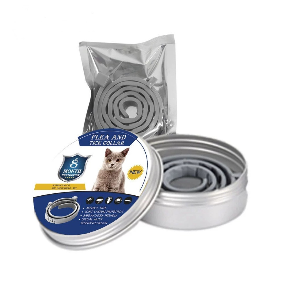 Collier anti-insectes réglable pour chat dtopbuyage