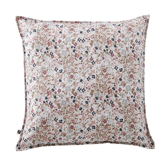 Housse de coussin exterieur deperlant capucine