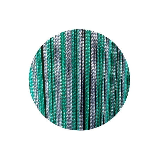 Rideau de porte en pvc vert rimini 100x230 cm