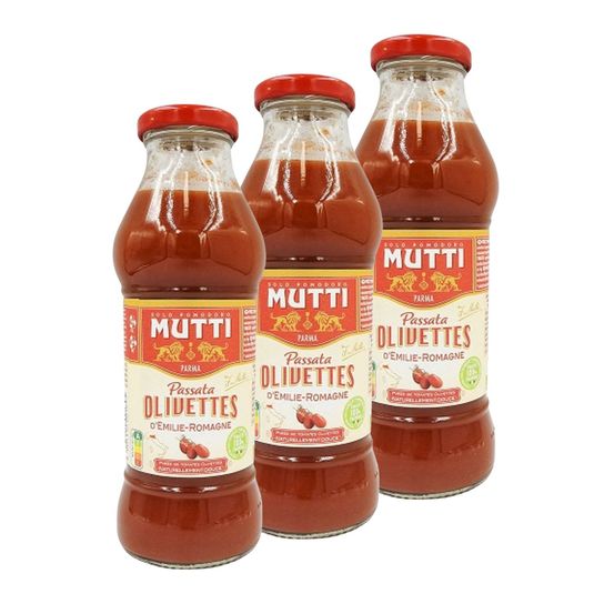 Purée de tomate passata olivettes d'emilie-romagne - mutti