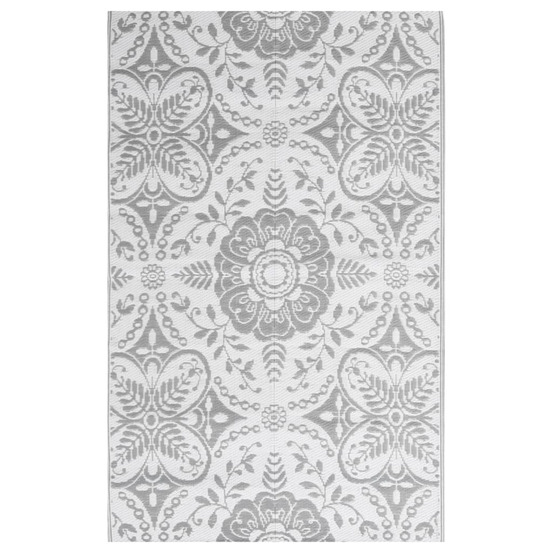 Tapis d'extérieur arakil gris clair 140 x 200 cm pp