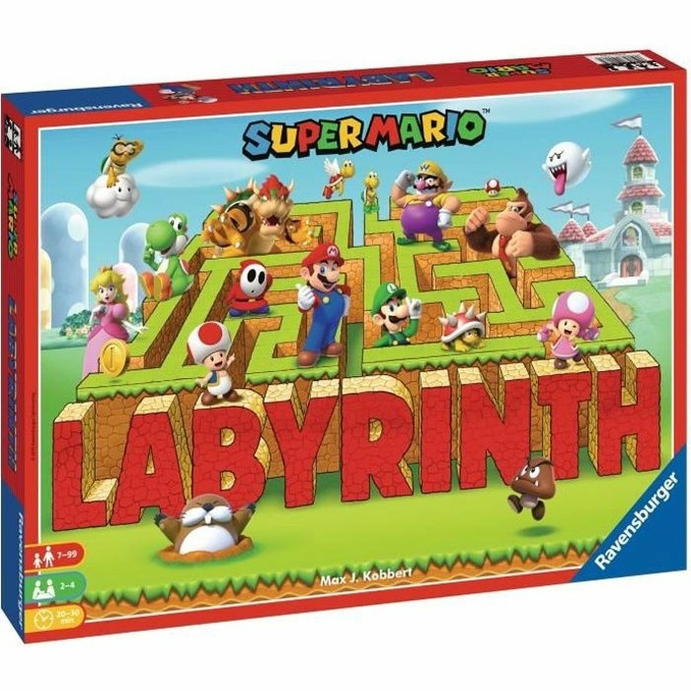 Super mario labyrinthe - ravensburger famille - chasse au trésor dans un labyrinthe en mouvement