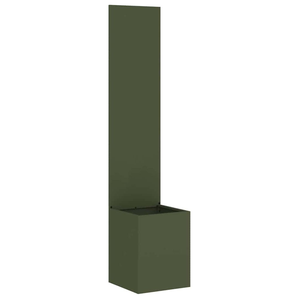 Écran de confidentialité de jardin vert olive 32 x 32 x 150 cm