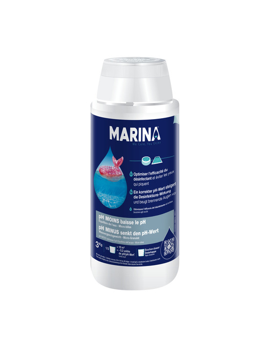Ph moins micro-billes 3kg - marina