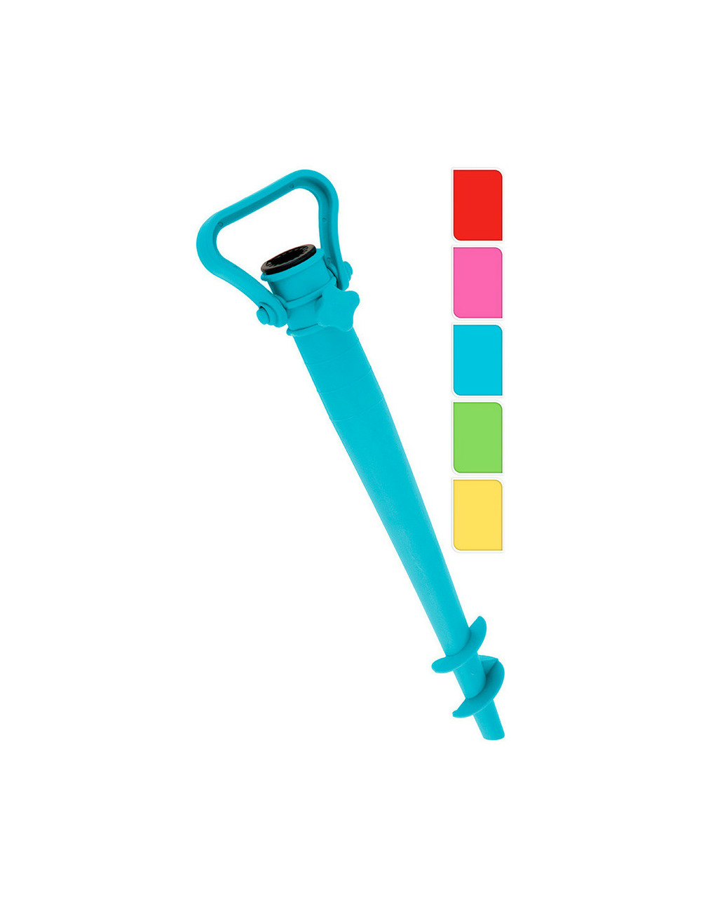 Piquet plastique pour parsol 41cm couleurs assorties
