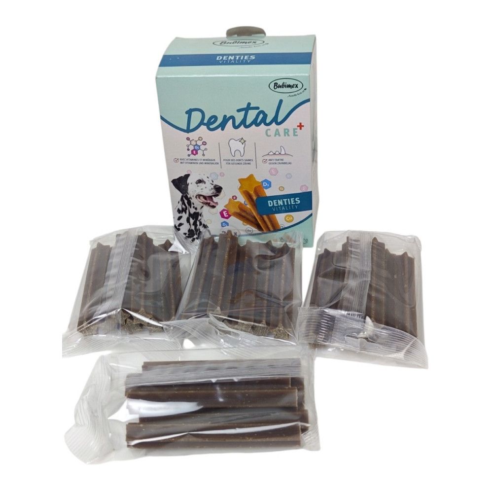 Bâtonnets à mâcher dentaires pour chien bubimex denties vitality m - 4x7, 7