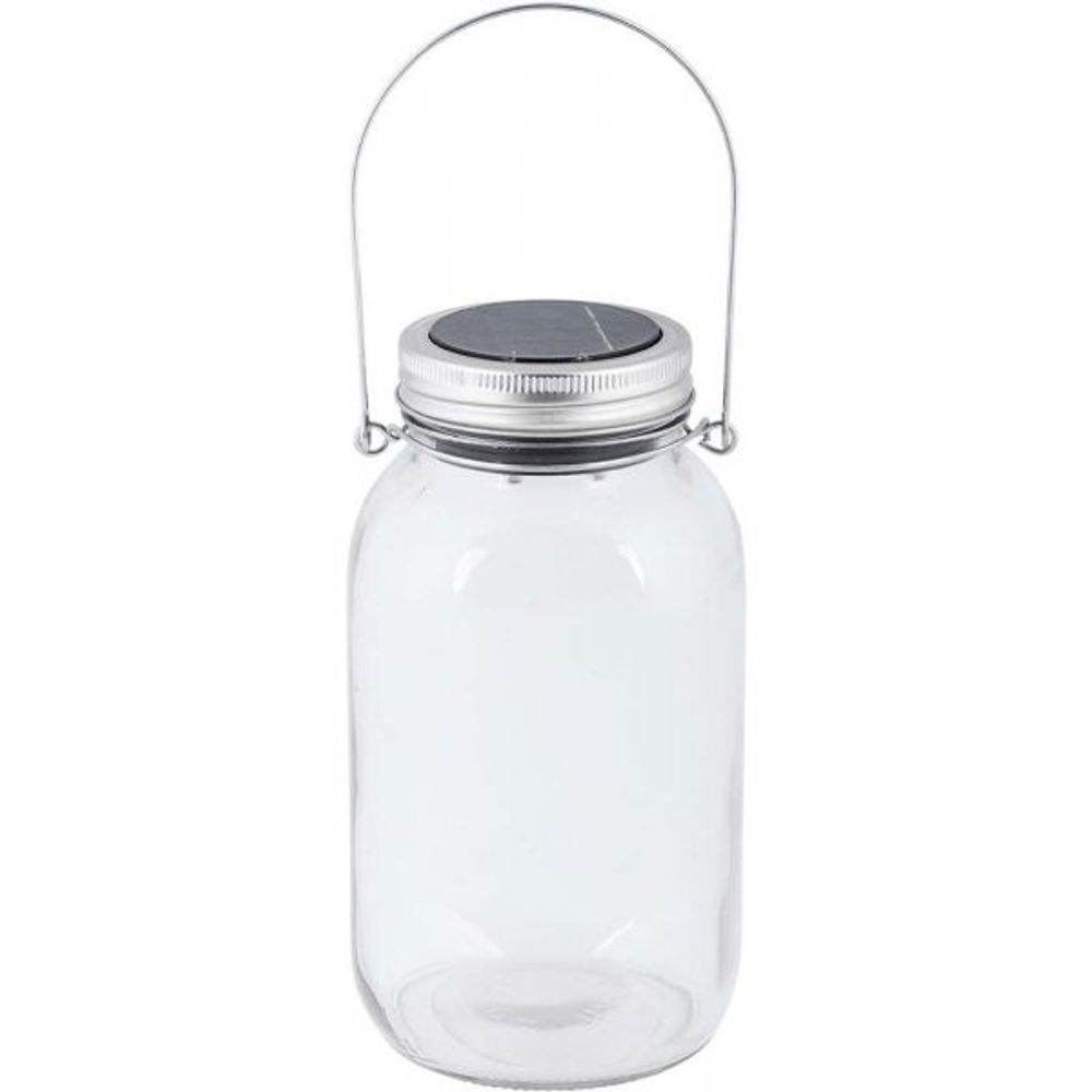Bocal solaire led en verre