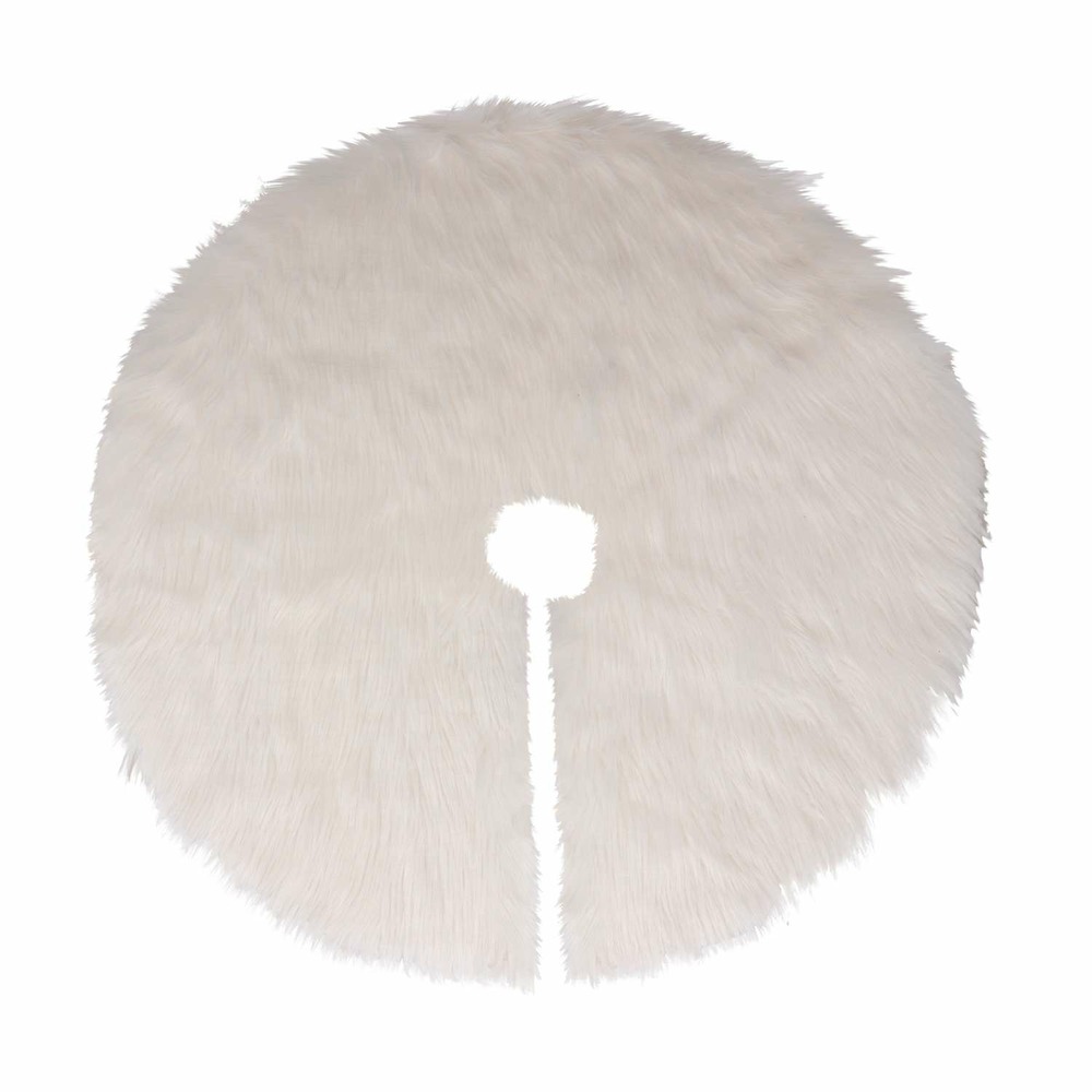 Tapis pour sapin de noël duveteux
