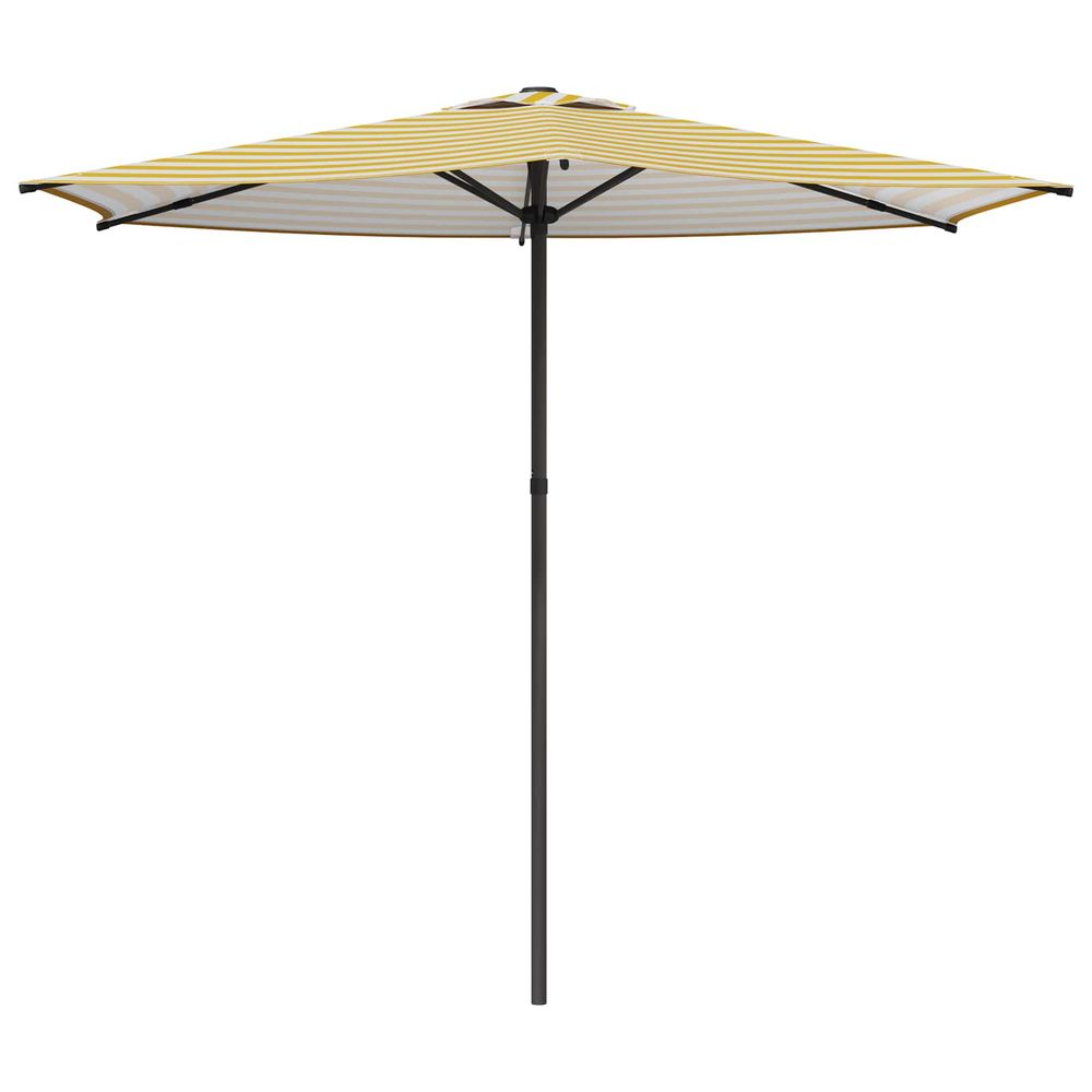 Parasol de jardin 270 x 270 cm polyester rectangulaire
