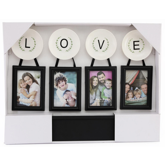 Cadres photos à suspendre sweet 61 x 47 x 2.5 cm love