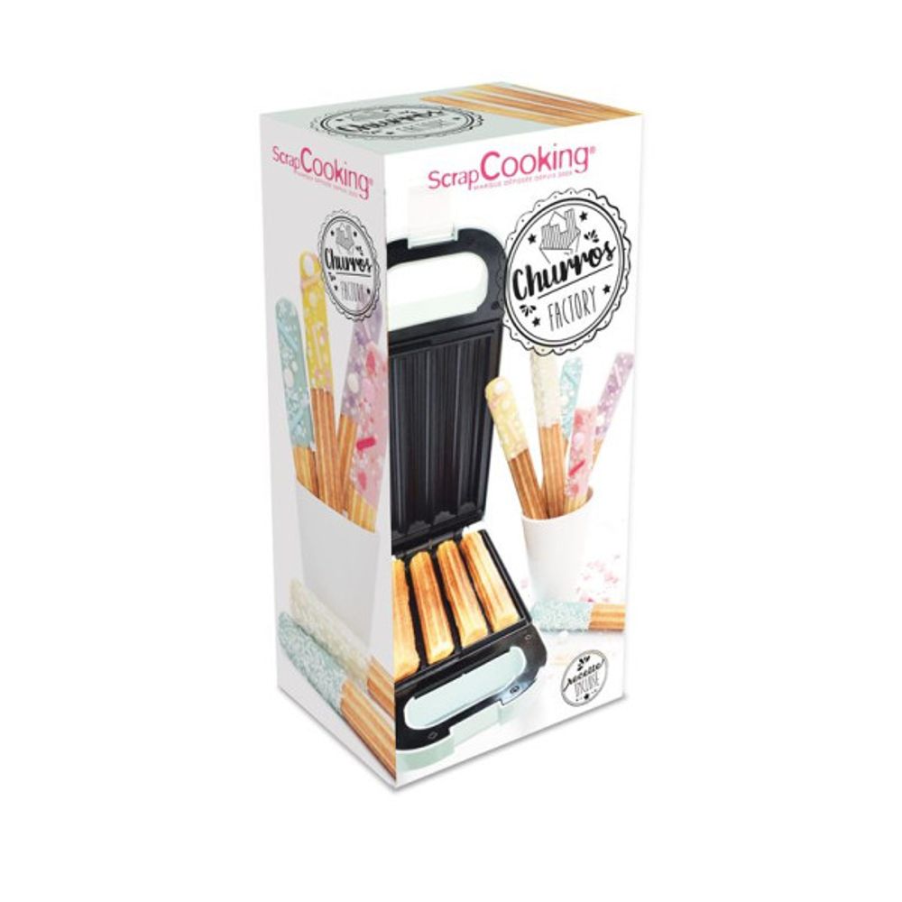 Gaufrier churros factory vert