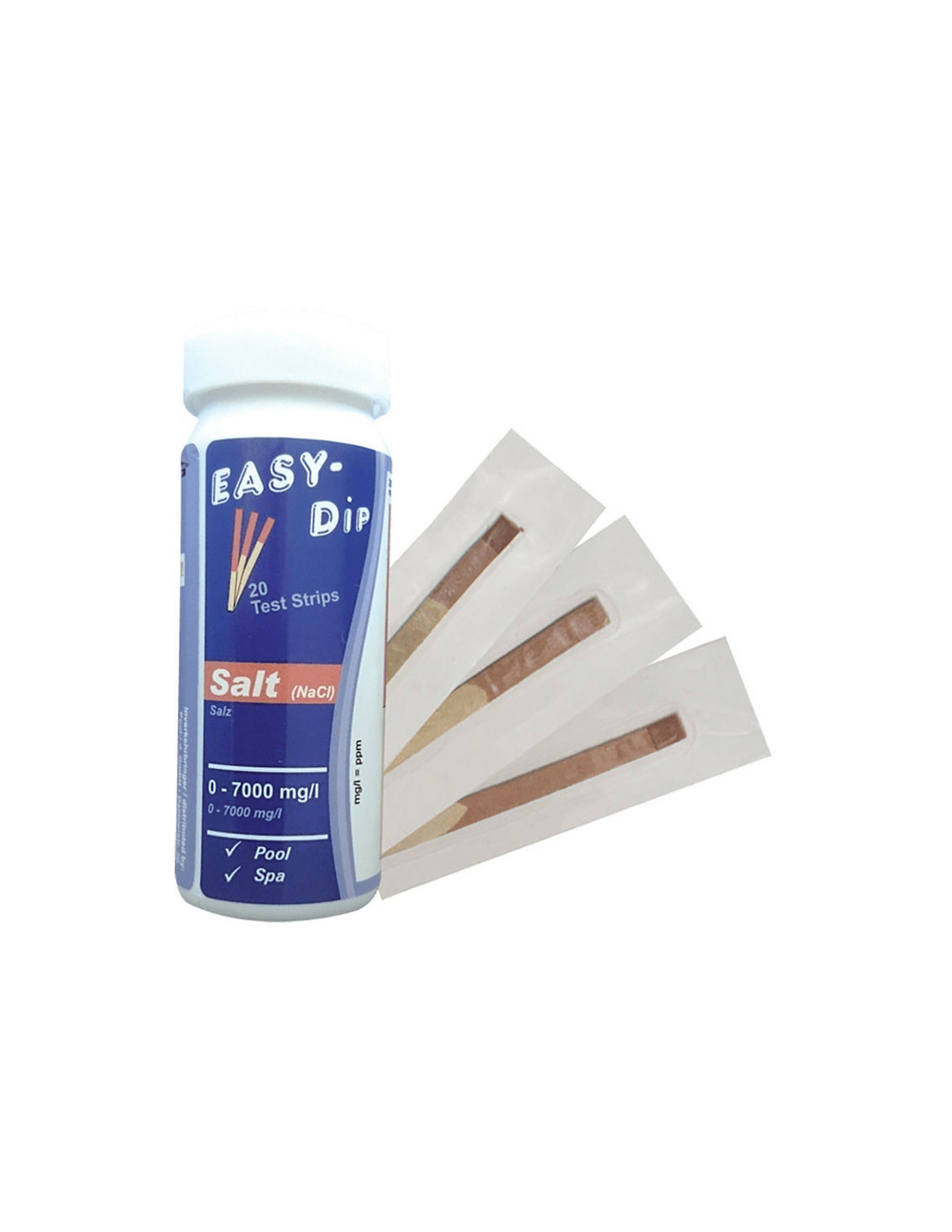 Kit de test 20 bandes analyseur sal 1175720000 - water-id