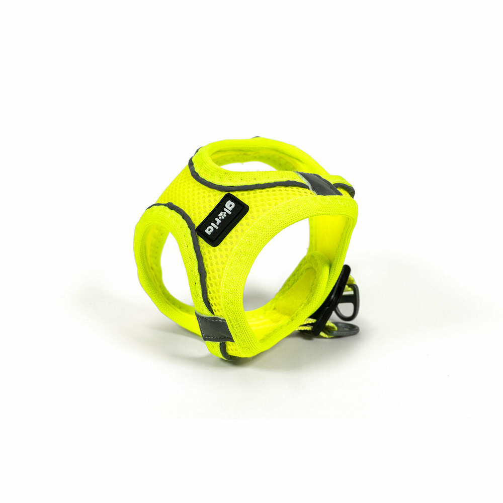 Harnais pour chien gloria trek star 27-28 cm 31-34,6 cm jaune xs