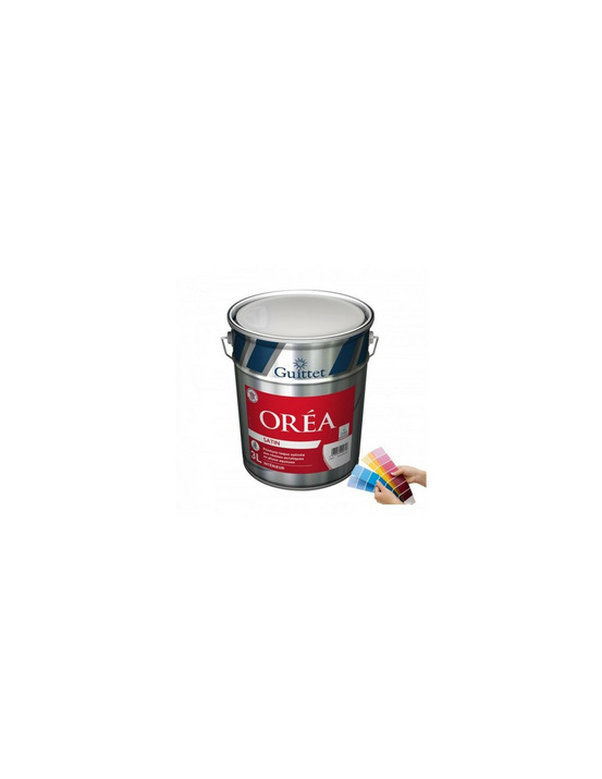 Peinture guittet orea satin 3l peinture acrylique satinée lavable pour intérieur - guittet