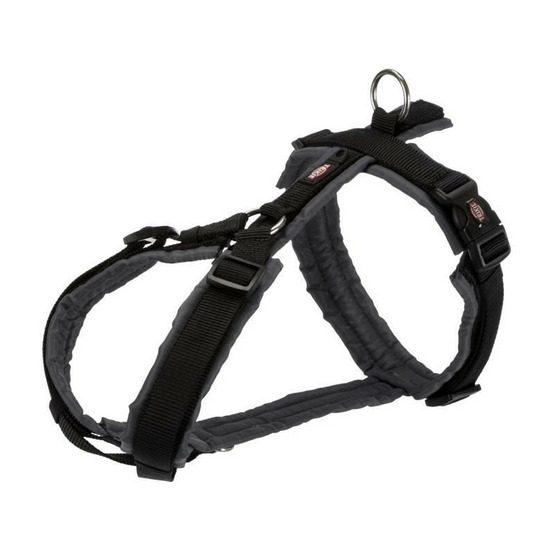 Harnais trekking s 36–44 cm noir/gris graphite pour chien