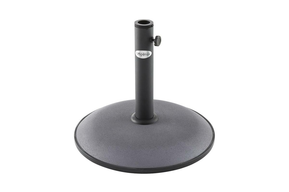 Pied de parasol rond gris