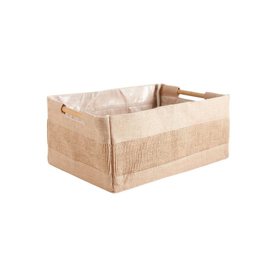 Corbeille de rangement en jute