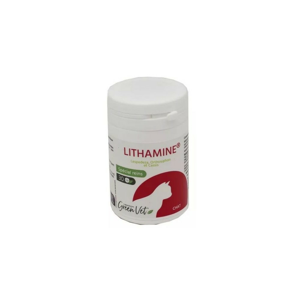 Lithamine chat - greenvet 30 comprimés