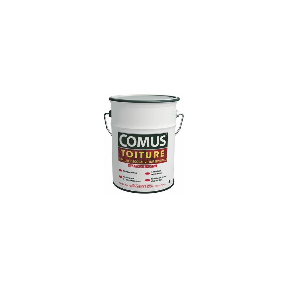 Comus toiture gris ardoise 3l - comus
