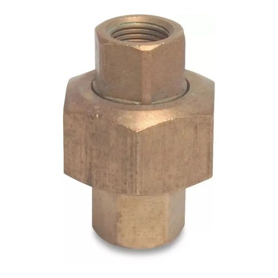Raccord laiton 1 pouce femelle-femelle, plomberie & chauffage