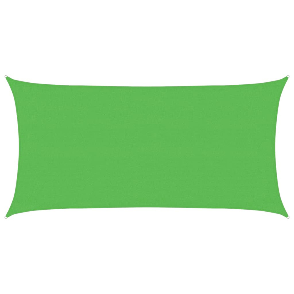 Voile d'ombrage 160 g/m² vert clair 3x6 m pehd