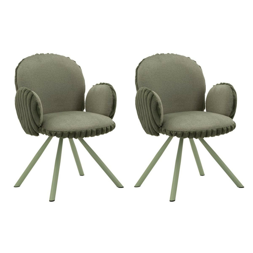 Lot de 2 chaises design 