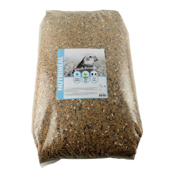 Graines grandes perruches nutrimeal - 12kg.