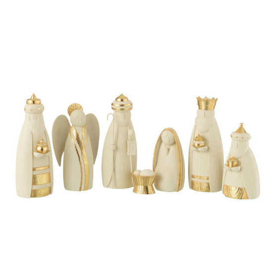 Crèche de noël en résine