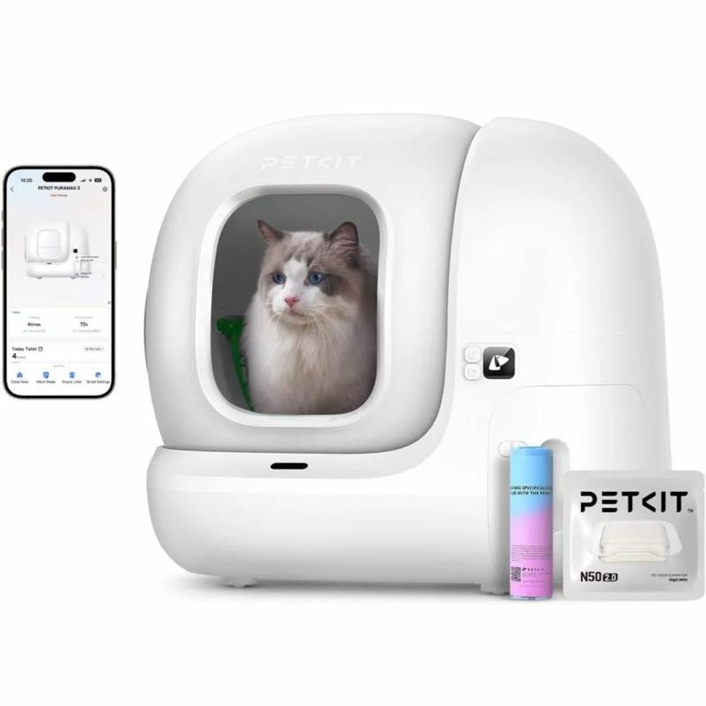 Puramax 2 robot litière automatique pour chat - pack standard