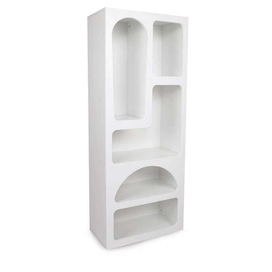 Etagère avec niches venus blanc