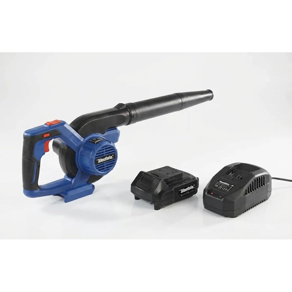 Souffleur multifonction 18 v li-ion amg 18 avec 1 batterie 2,0 ah et chargeur
