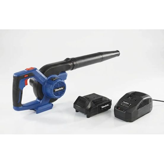 Souffleur multifonction 18 v li-ion amg 18 avec 1 batterie 2,0 ah et chargeur