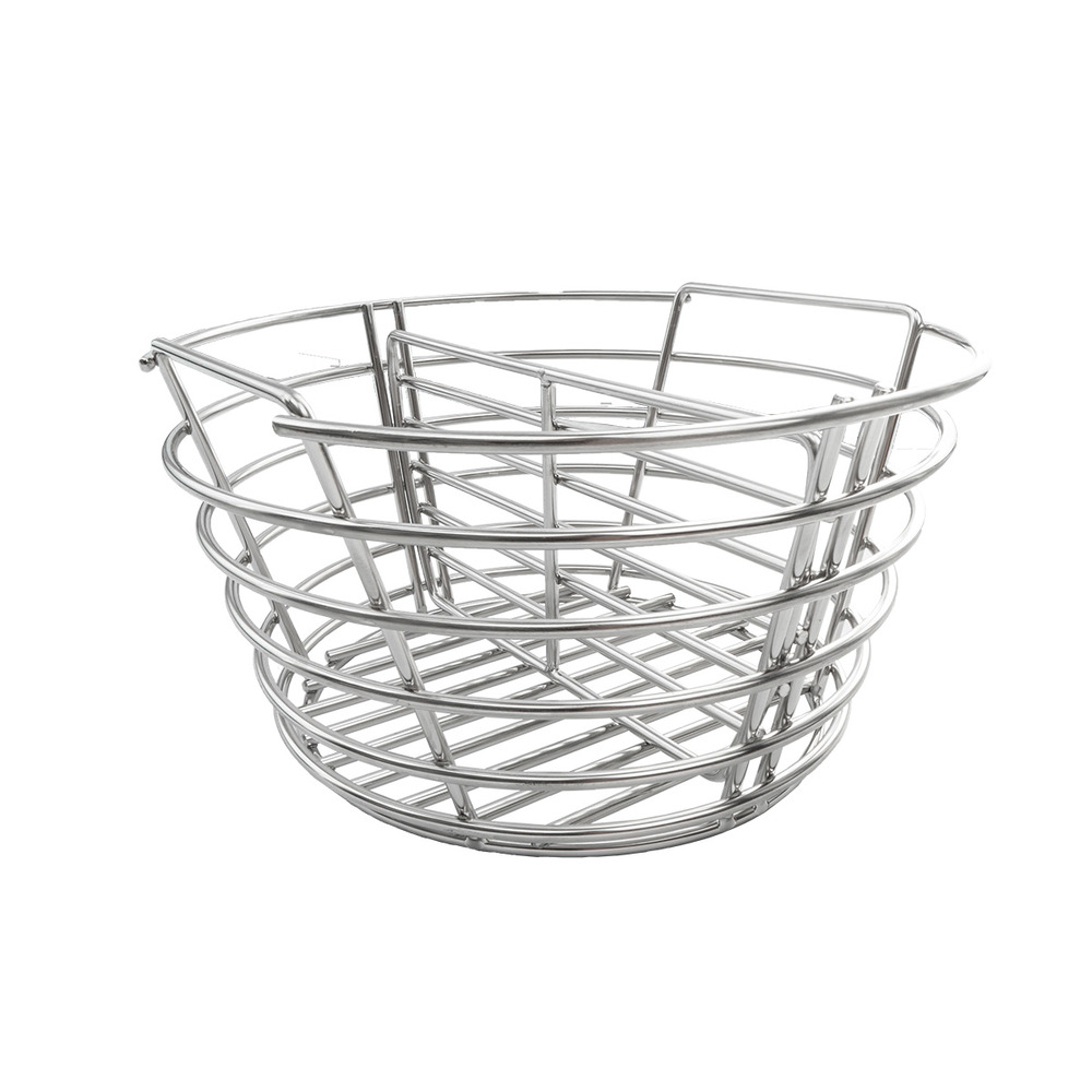Panier à charbon de bois en acier inoxydable pour patton barbecue kamado 15-16