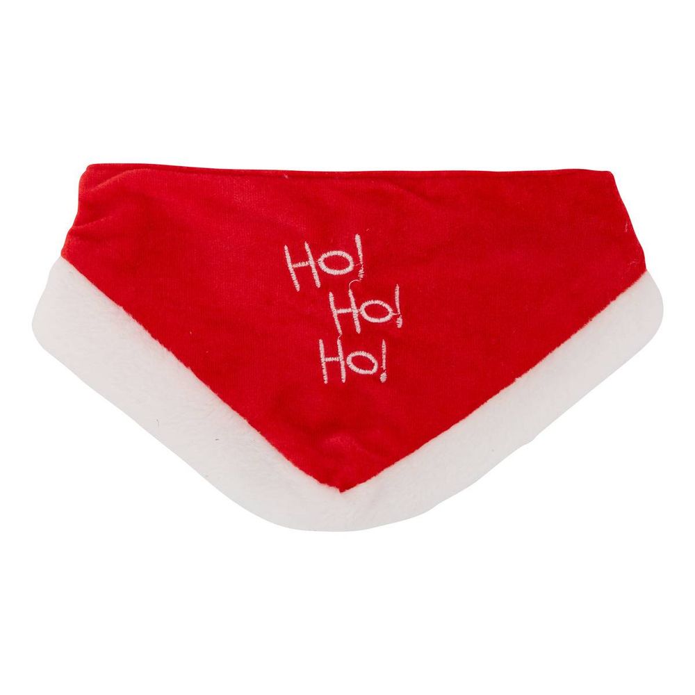 Bandana collier pour chien motif père noël