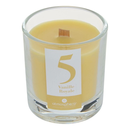 Bougie parfumée 180g numia vanille royale