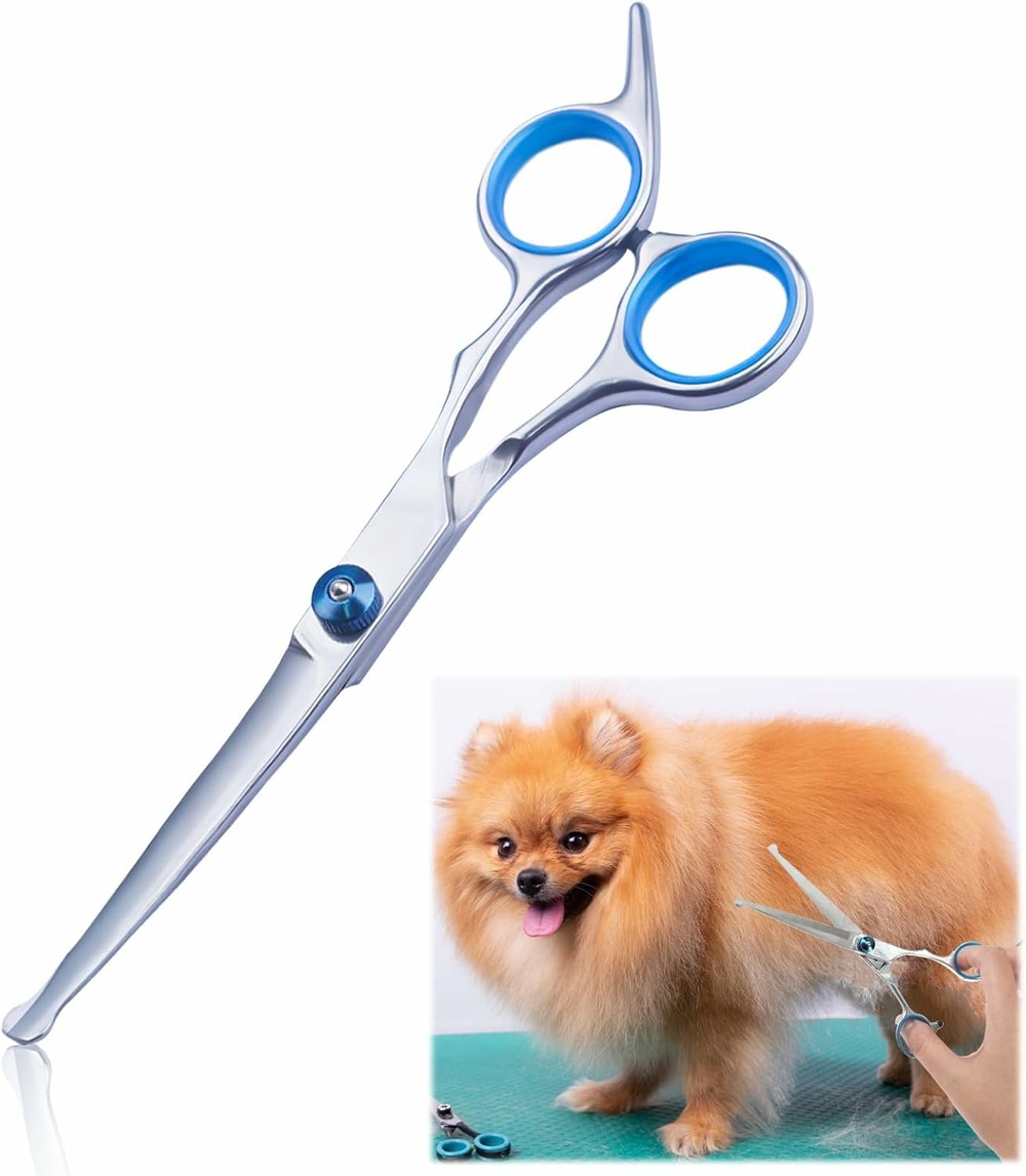 Ciseaux toilettage sécurité inoxydable à pointe ronde