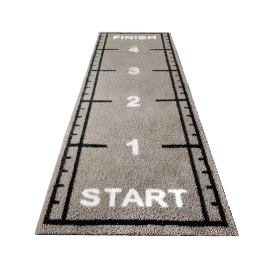 Gazon synthétique forzafit sprint track - 5 x 1,5 mètres - gris - 17 mm