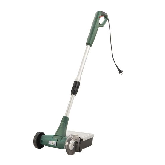 Nettoyeur électrique de joints 2-en-1 avec bac de récupération