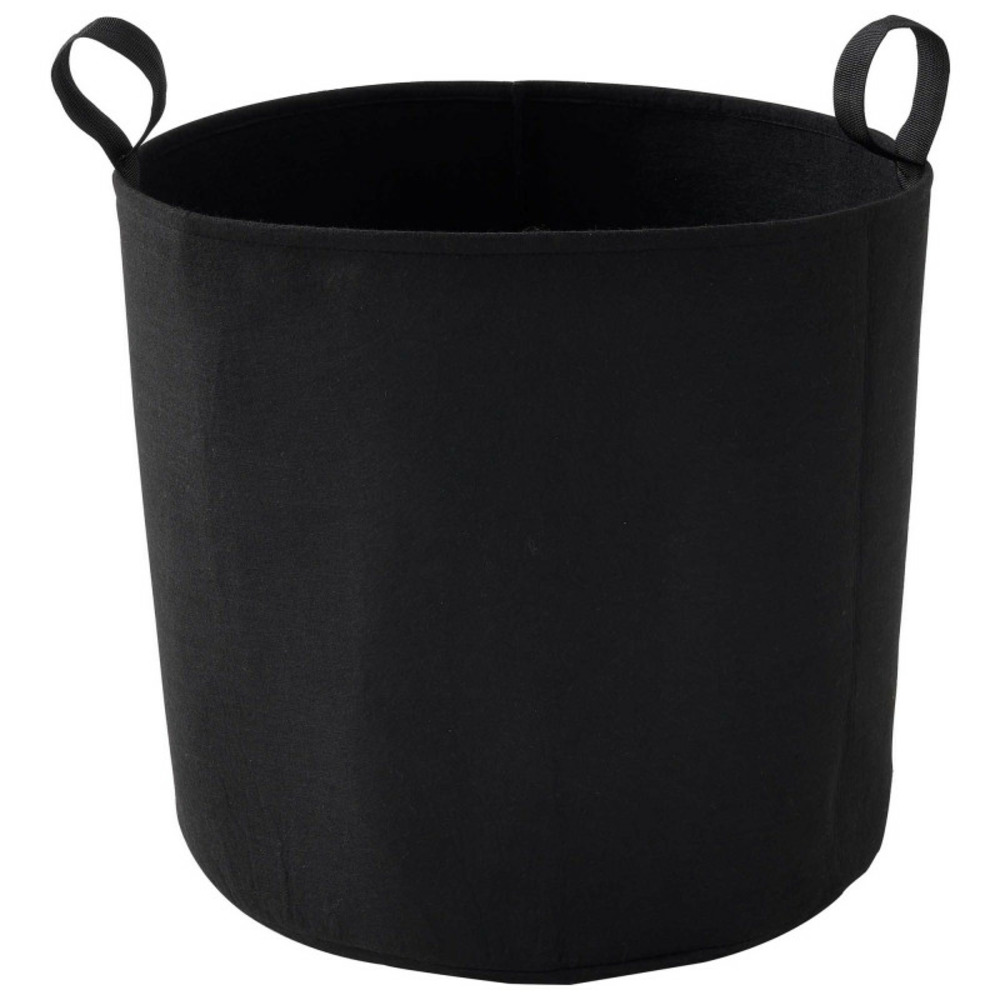 Sac plantation feutre géotextile ø 35 cm 33,7 l noir - bag 4 plant