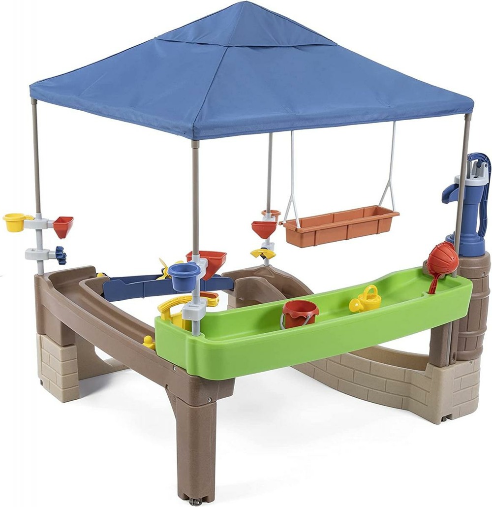 Pompe and splash oasis ombragée