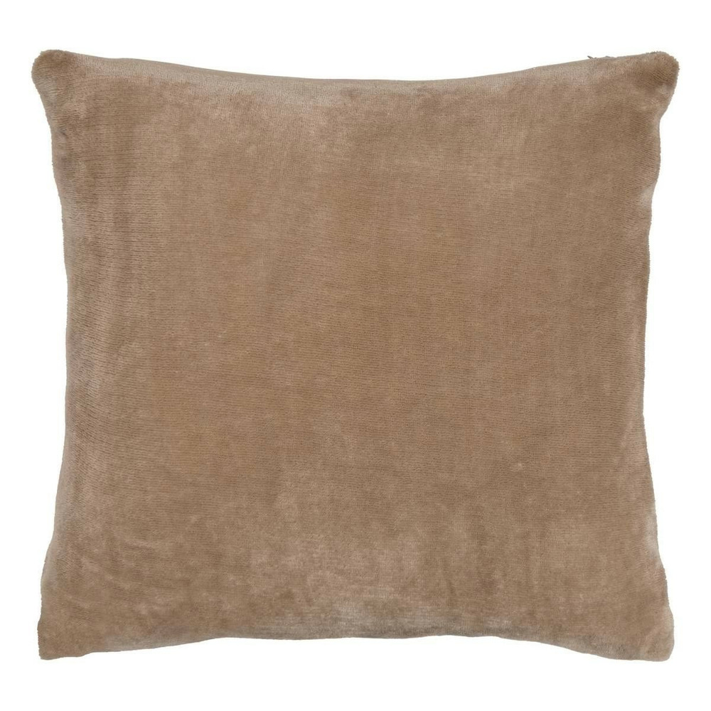 Coussin en flanelle uni 