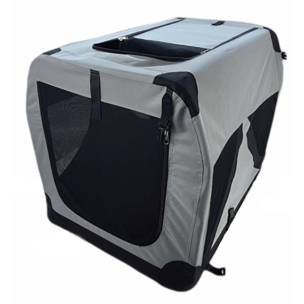 Box de transport pliable pour voiture xl .59 x 81 x 59 cm pour chien