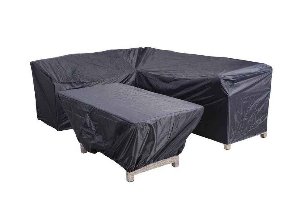 Housse coverit salon de jardin 210 x 270xh85/90 et 165x95xh70 - garden impressions
